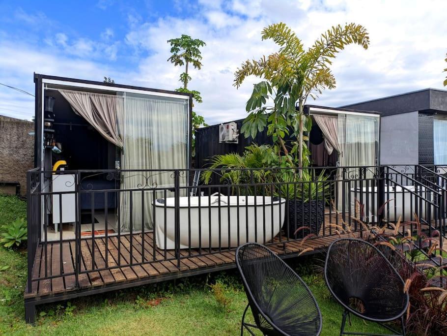 Tiny House Paraiso Minicasas Com Hidromassagem Pouso Alegre Exteriér fotografie